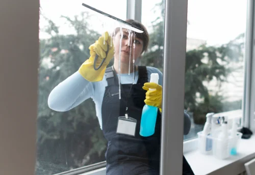 Nettoyage de vitres intérieures et extérieures à Preignac